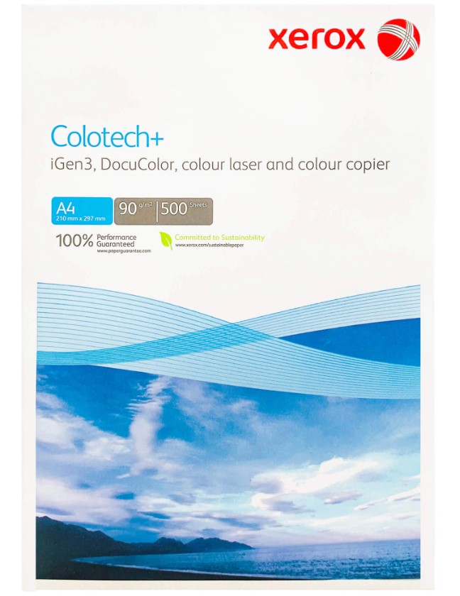 Hartie xerox A4 90 g/mp Colotech+ 500 coli/ pret per top